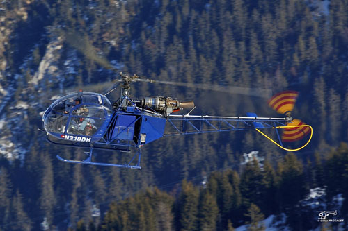 Hélicoptère SA318 Alouette II N318DH