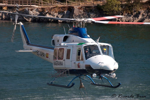 Hélicoptère Bell 412 EC-GPA du Magrama