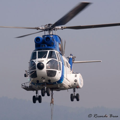 Hélicoptère SA330 Puma EC-JYE de la Xunta de Galicia