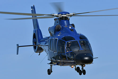 Hélicoptère EC155 B D-HLTE de la BundesPolizei allemande