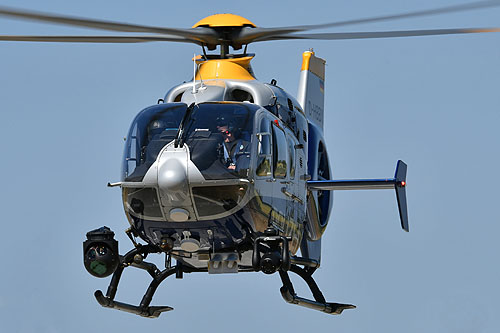 Hélicoptère EC135 T2+ D-HBBY de la BundesPolizei allemande