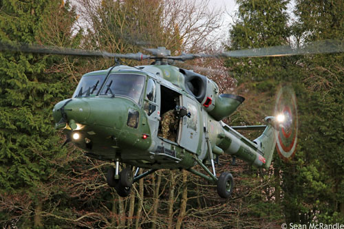 Hélicoptère Lynx AH9 de l'Army Air Corps britannique