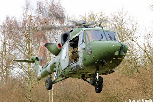 Hélicoptère Lynx AH9 de l'Army Air Corps britannique