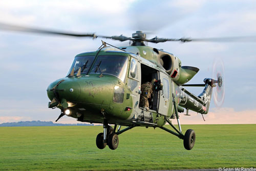 Hélicoptère Lynx AH9 de l'Army Air Corps britannique