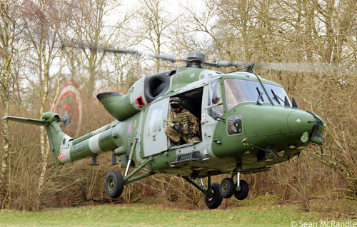 Hélicoptère Lynx AH9 de l'Army Air Corps britannique