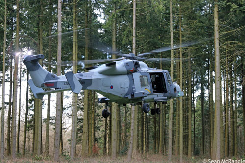 Hélicoptère AW159 Lynx Wildcat de l'Army Air Corps britannique