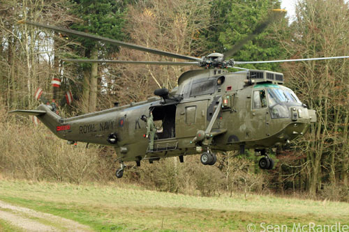 Hélicoptère Seaking HC4 de la Royal Navy britannique