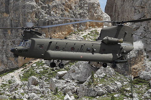 Hélicoptère CH47F Chinook Aviazione Esercito Italian Army Aviation