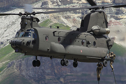 Hélicoptère CH47F Chinook Aviazione Esercito Italian Army Aviation