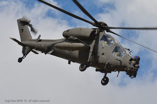 Hélicoptère d'attaque A129 Mangusta Aviazione Esercito Italian Army Aviation