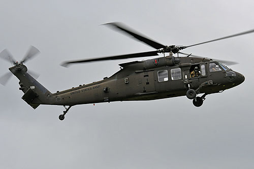 Hélicoptère UH60 Blackhawk américain