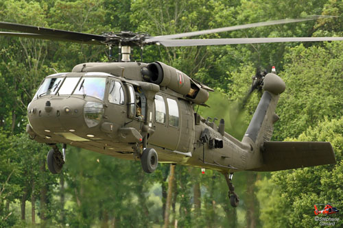 Hélicoptère UH60 Blackhawk américain