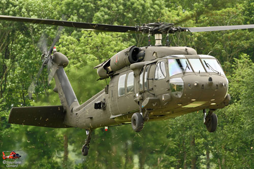 Hélicoptère UH60 Blackhawk américain