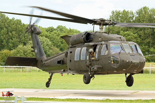 Hélicoptère UH60 Blackhawk américain