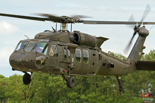 Hélicoptère UH60 Blackhawk américain