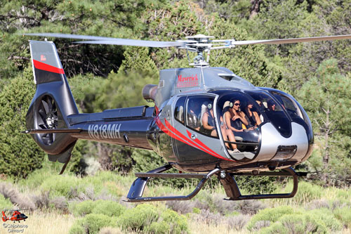 Hélicoptère EC130 de Maverick Helicopters