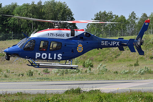 Hélicoptère Bell 429 SE-JPX Police Suède