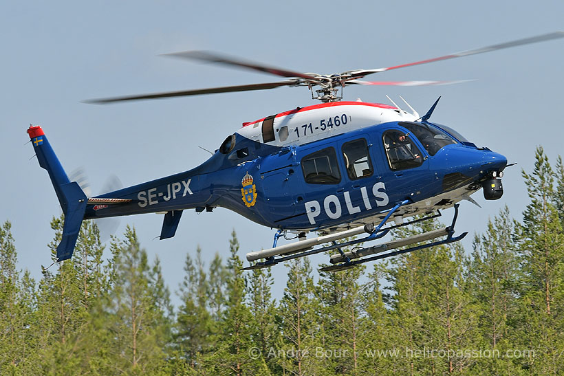 Hélicoptère Bell 429 SE-JPX Police Suède