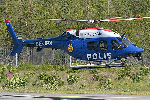 Hélicoptère Bell 429 SE-JPX Police Suède