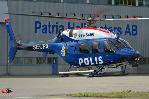 Hélicoptère Bell 429 SE-JPX Police Suède