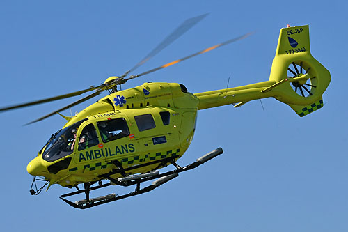 Hélicoptère H145 SE-JSR Secours Suède