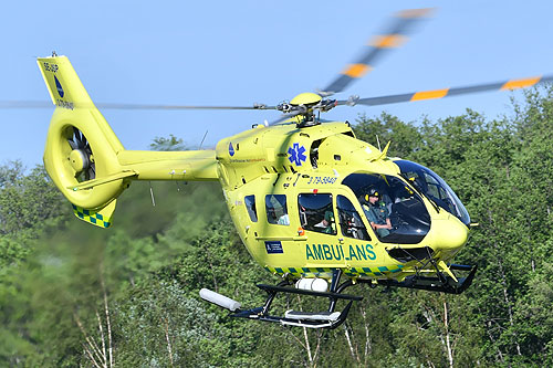 Hélicoptère H145 SE-JSR Secours Suède