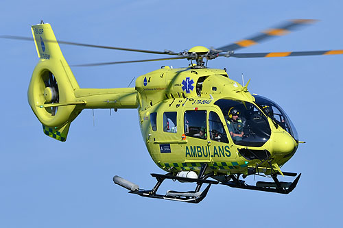 Hélicoptère H145 SE-JSR Secours Suède