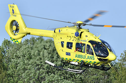 Hélicoptère H145 SE-JSR Secours Suède