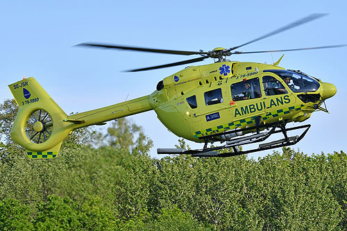 Hélicoptère H145 SE-JSR Secours Suède