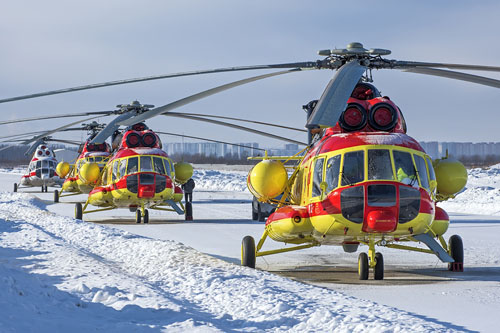 Hélicoptère Mi-8AMT Russie