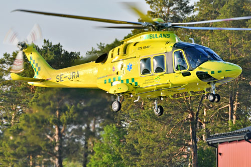 Hélicoptère AW169 SE-JRA Suède