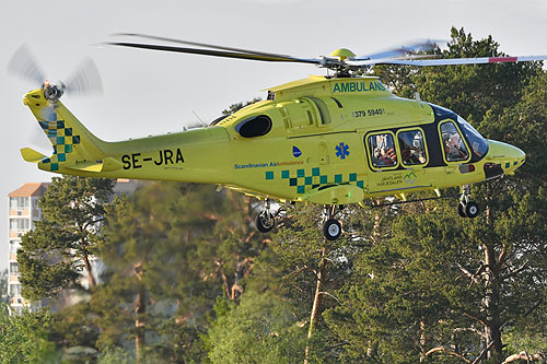 Hélicoptère AW169 SE-JRA Suède