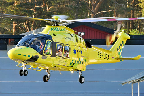 Hélicoptère AW169 SE-JRA Suède