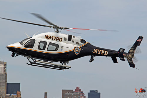 Hélicoptère Bell 429 NYPD N917PD de la Police de New-York