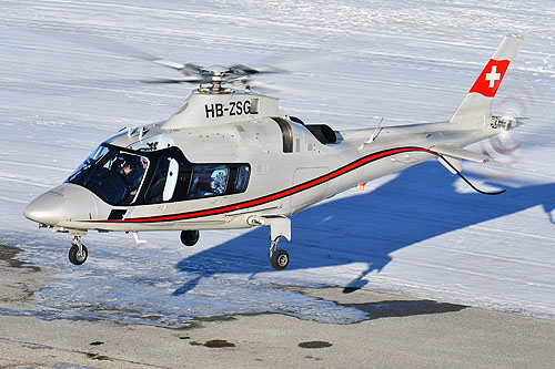 Hélicoptère AW109 HB-ZSG de Swiftcopters