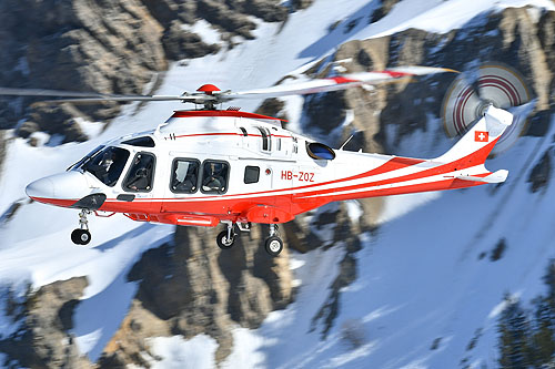 Hélicoptère AW169 HB-ZQZ de Swiftcopters