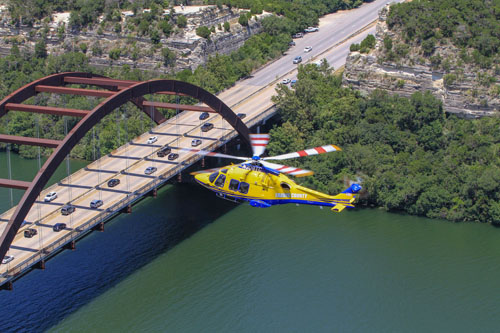 Hélicoptère AW169 N308TC de Travis County Star Flight