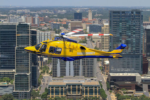 Hélicoptère AW169 N308TC de Travis County Star Flight