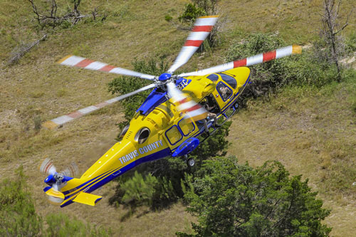 Hélicoptère AW169 N308TC de Travis County Star Flight