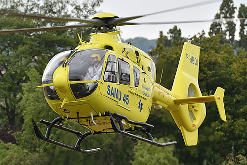 Hélicoptère EC135 F-HBOI