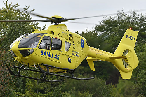 Hélicoptère EC135 F-HBOI