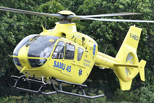 Hélicoptère EC135 F-HBOI