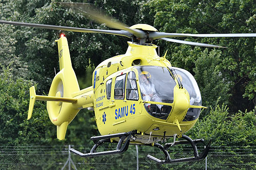 Hélicoptère EC135 F-HBOI