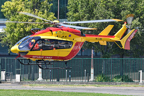 Hélicoptère EC145 F-ZBPV Sécurité Civile