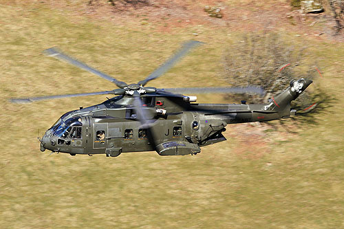 Hélicoptère AW101 Merlin de la Royal Air Force britannique