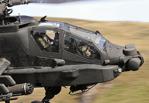 Hélicoptère AH64 Apache, Royal Army, UK