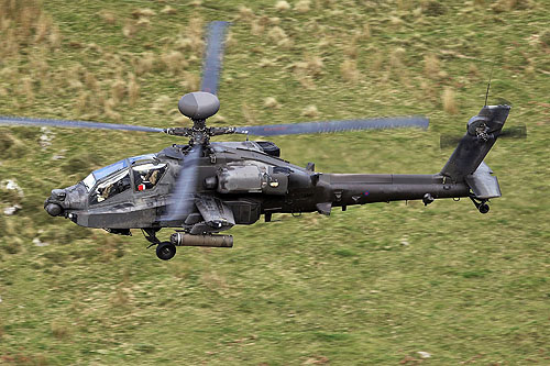 Hélicoptère AH64 Apache, Royal Army, UK