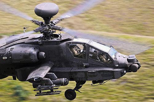 Hélicoptère AH64 Apache, Royal Army, UK