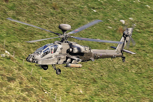 Hélicoptère AH64 Apache, Royal Army, UK