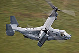 Hélicoptère à rotors basculants CV22 Osprey de l'US Air Force